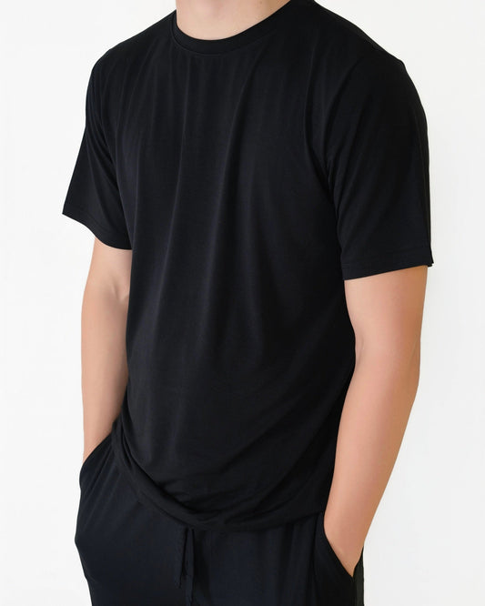 Black | Adult Bamboo Short Sleeve T-Shirt