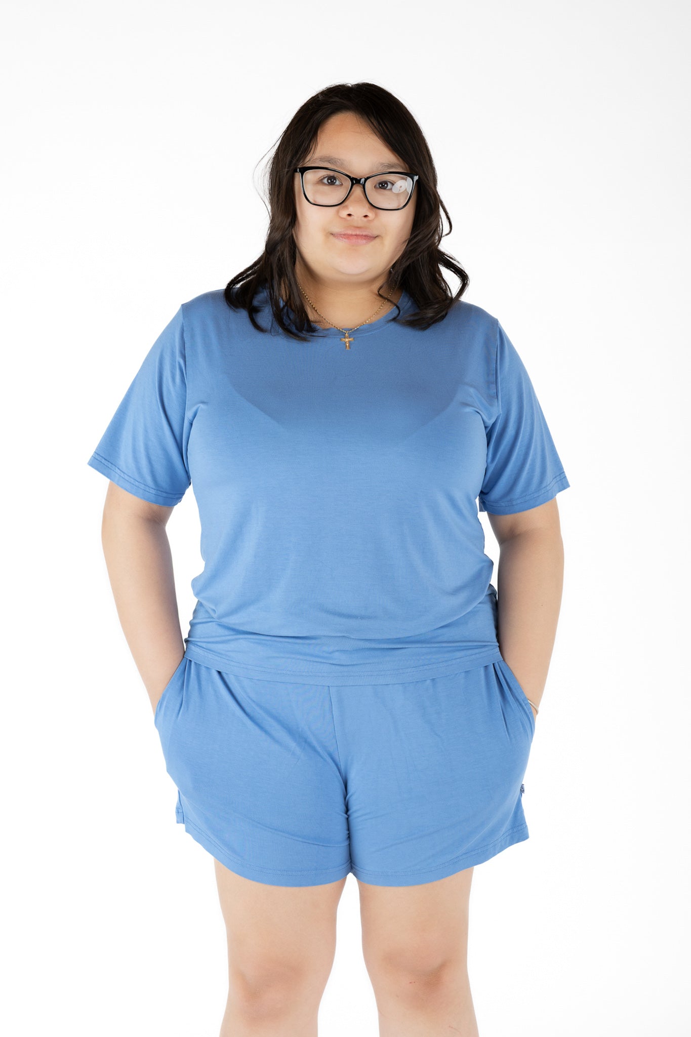 Steel Blue | Women's Bamboo Shorts