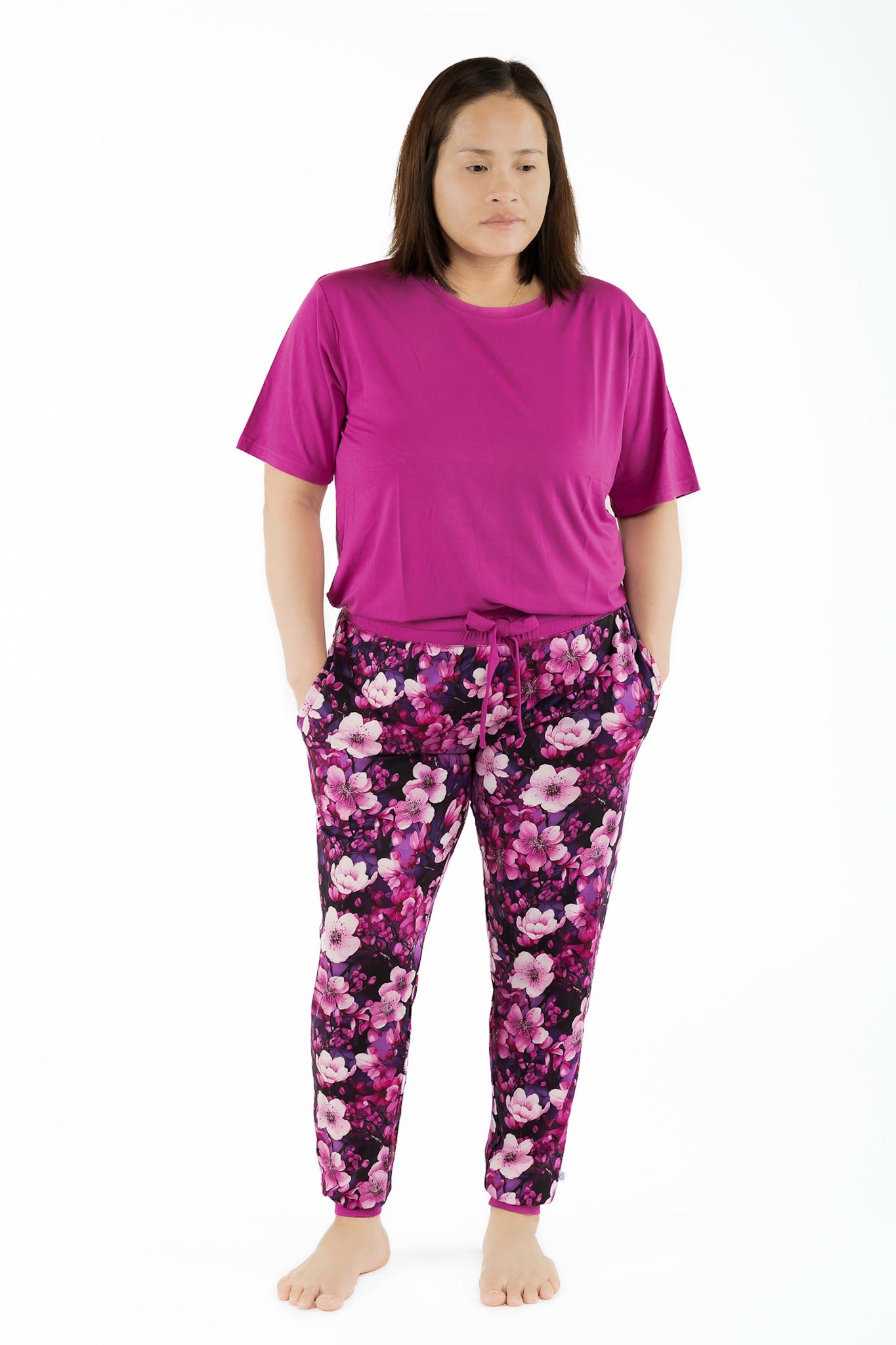 Cherry Blossoms | Women's Bamboo Joggers