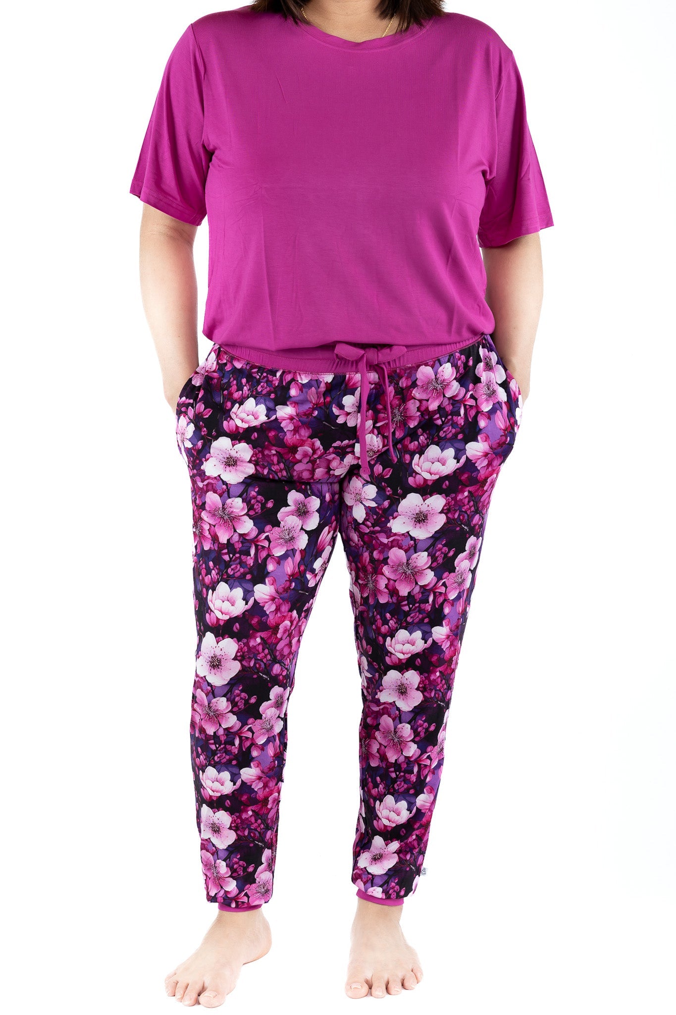 Cherry Blossoms | Women's Bamboo Joggers