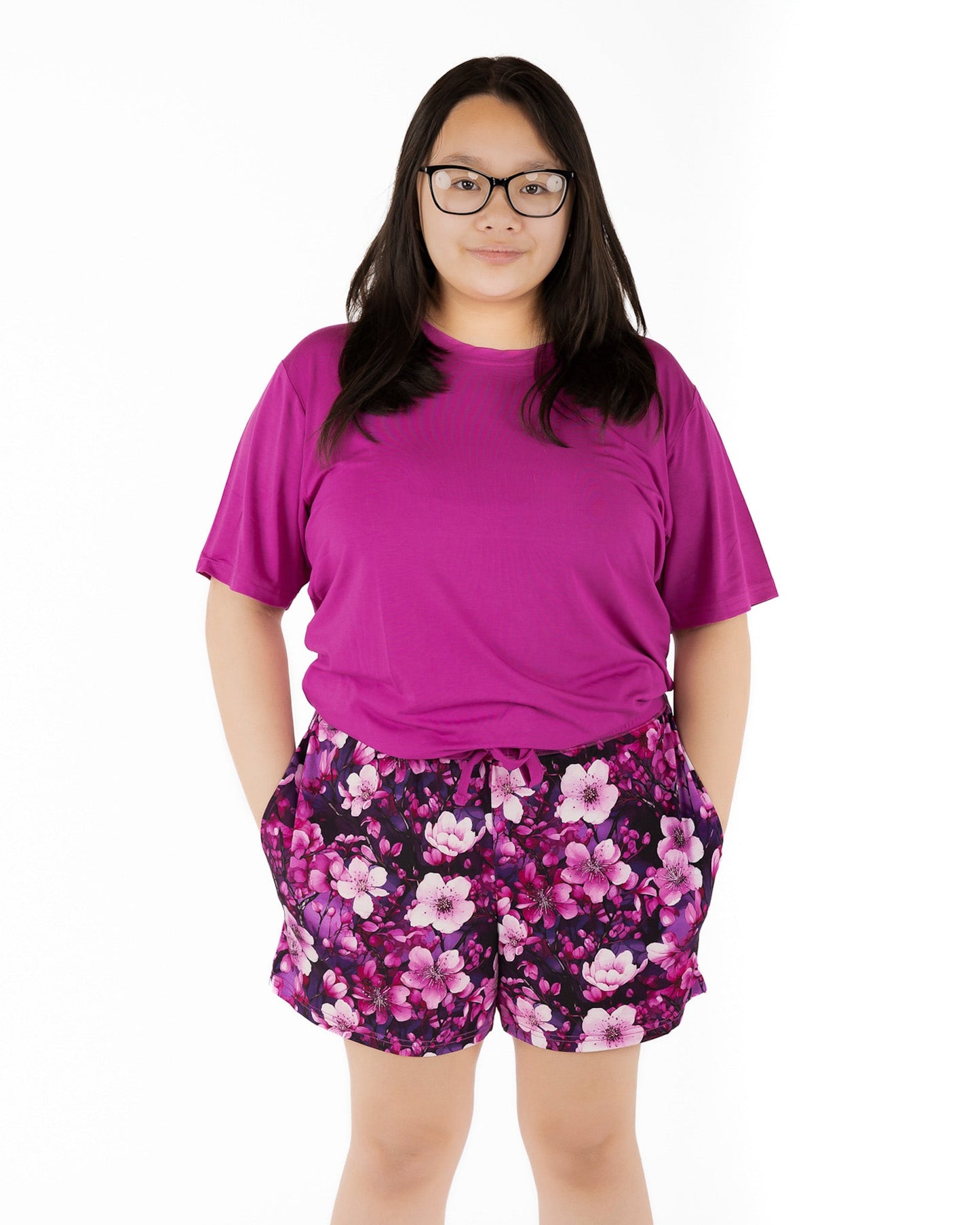 Cherry Blossoms | Women's Bamboo Shorts