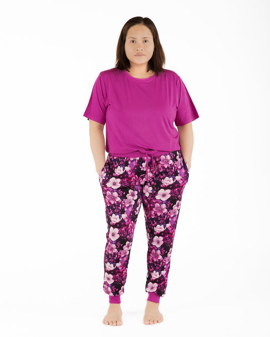 Cherry Blossoms | Women's Bamboo Joggers