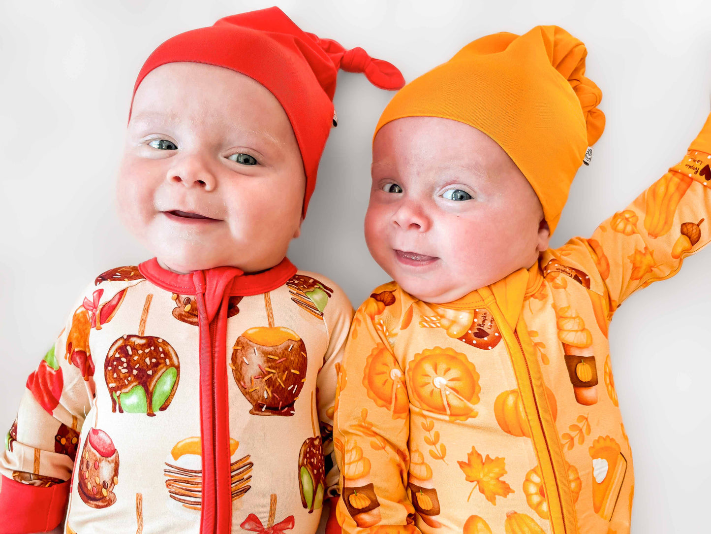 Apple Red | Bamboo Baby Knotted Hat