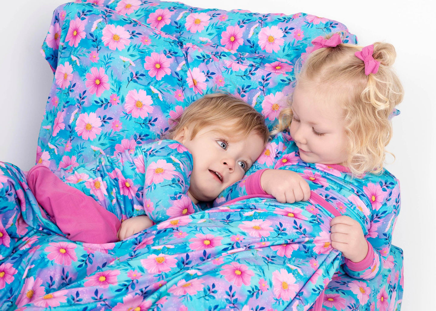 Dreamy Cosmos | Bamboo Twin Fitted Sheet & 2 Pillowcases