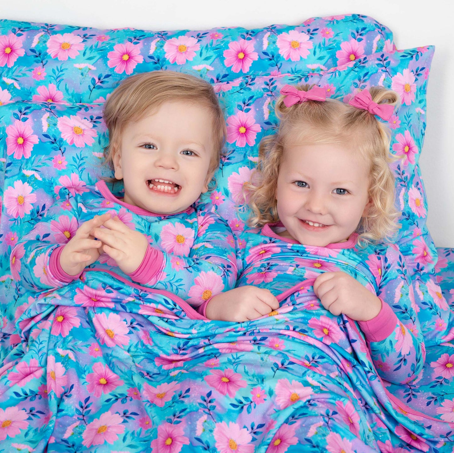 Dreamy Cosmos | Bamboo Twin Fitted Sheet & 2 Pillowcases