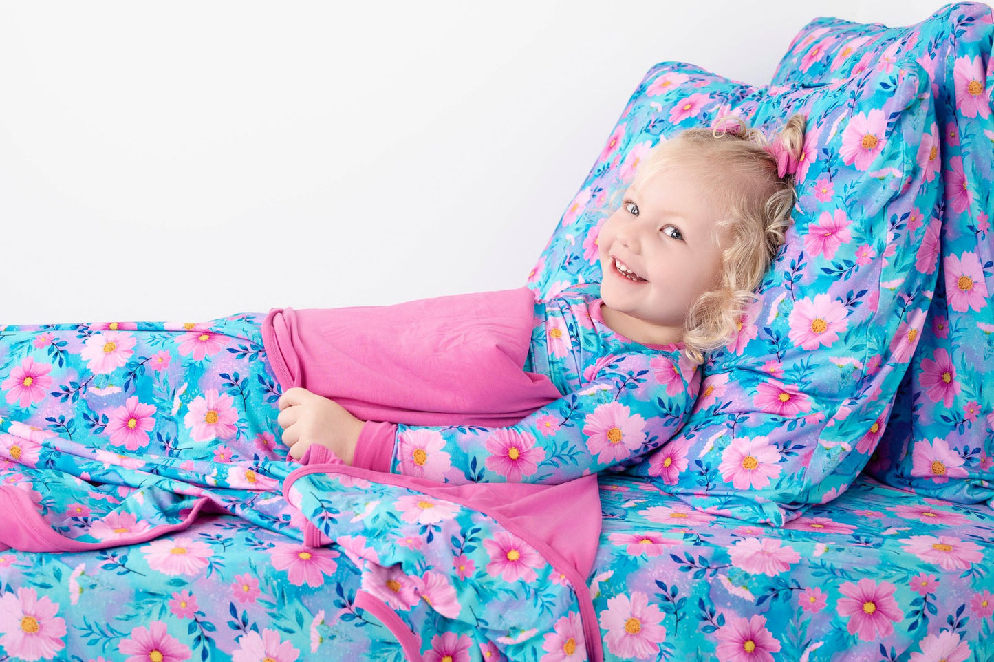Dreamy Cosmos | Bamboo Twin Fitted Sheet & 2 Pillowcases
