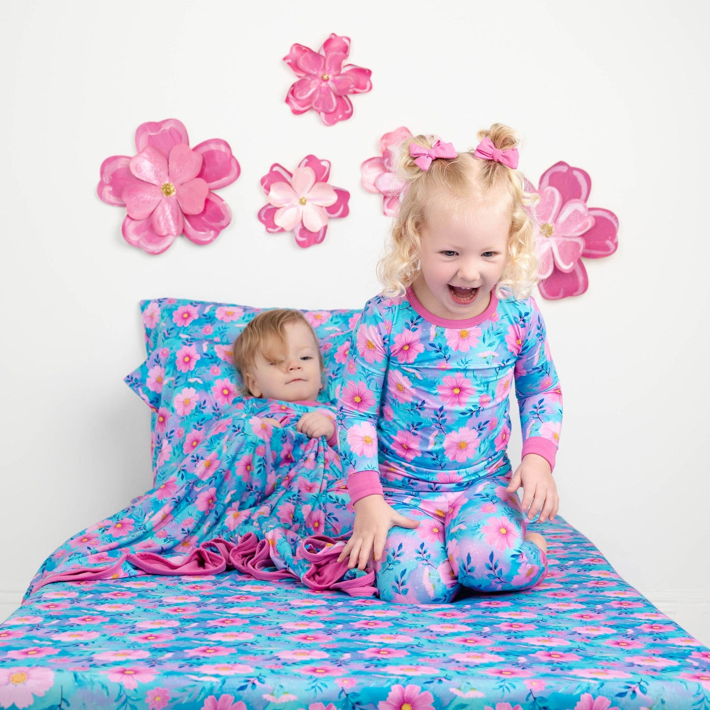 Dreamy Cosmos | Bamboo Twin Fitted Sheet & 2 Pillowcases