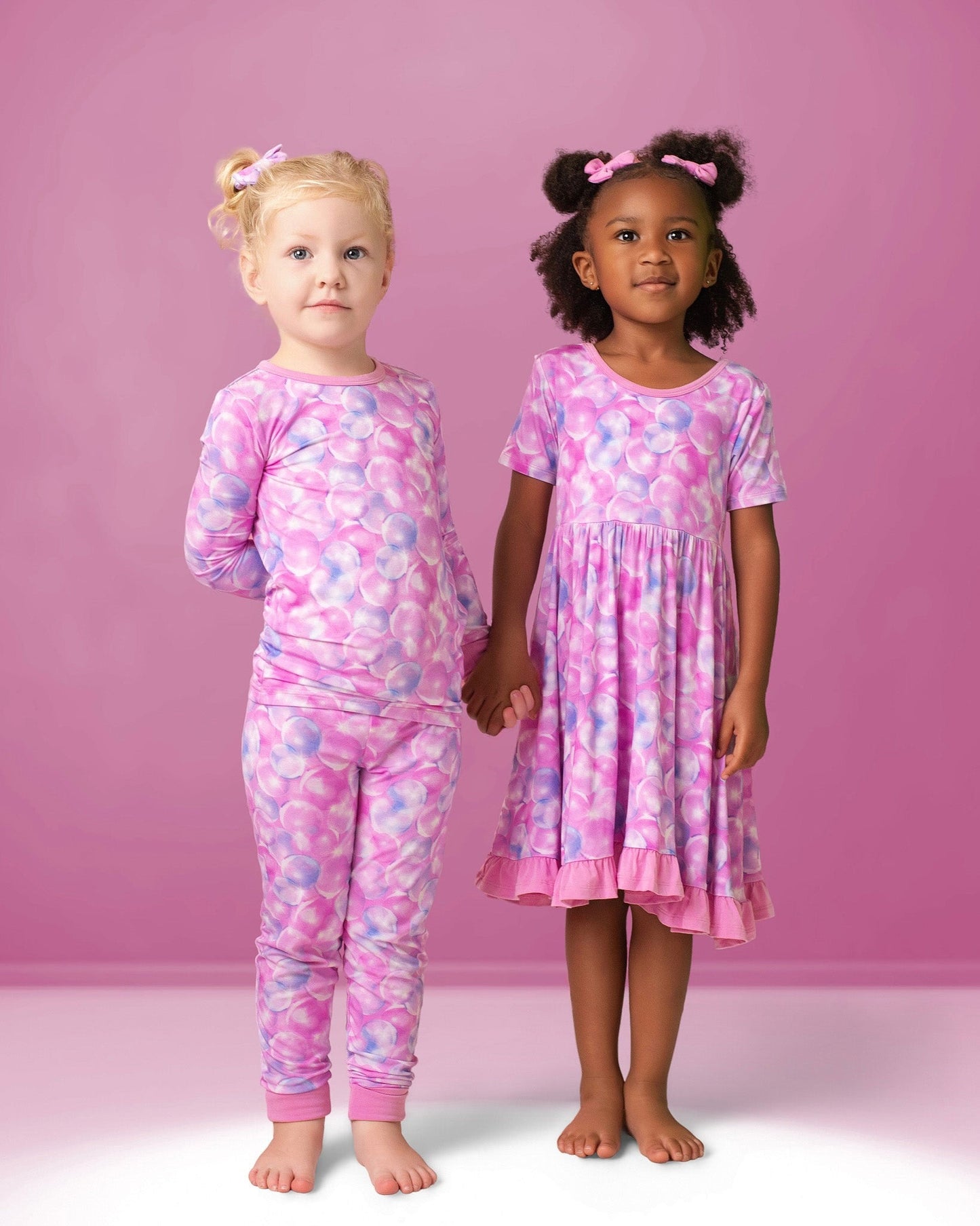 Wicked Cute | Bubbles | Bamboo Two-Piece Pajamas
