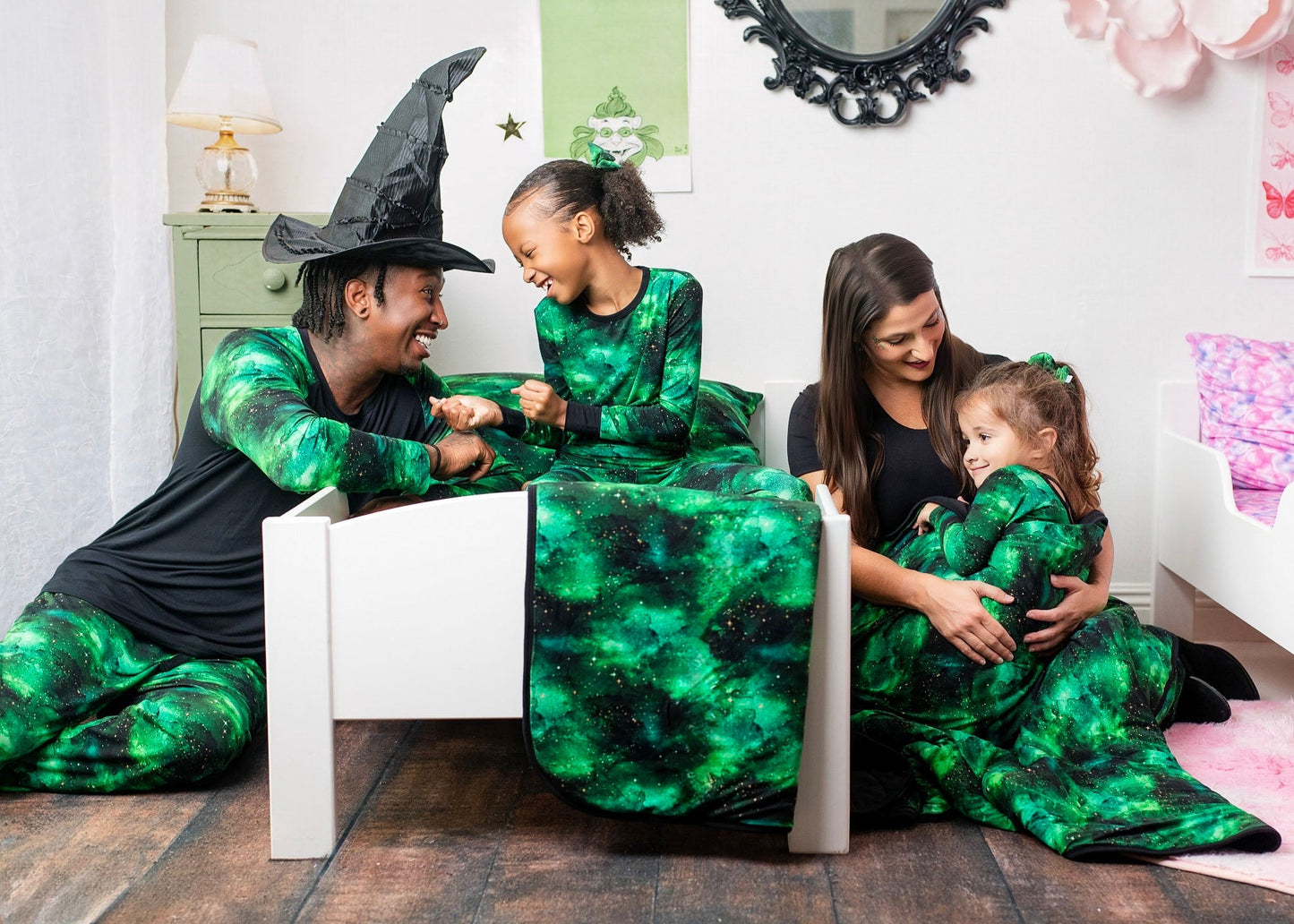 Wicked Cute | Green Galaxy Elixir | Women's Bamboo Dress