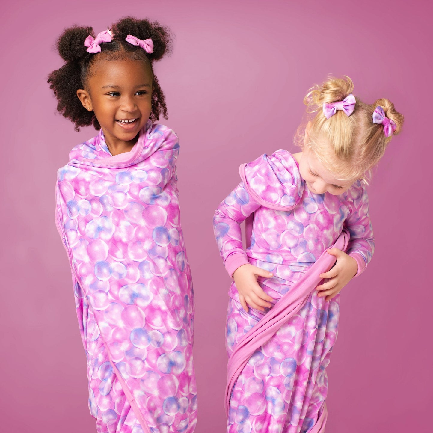 Wicked Cute | Bubble Gum Pink | Pigtail Clip Bows