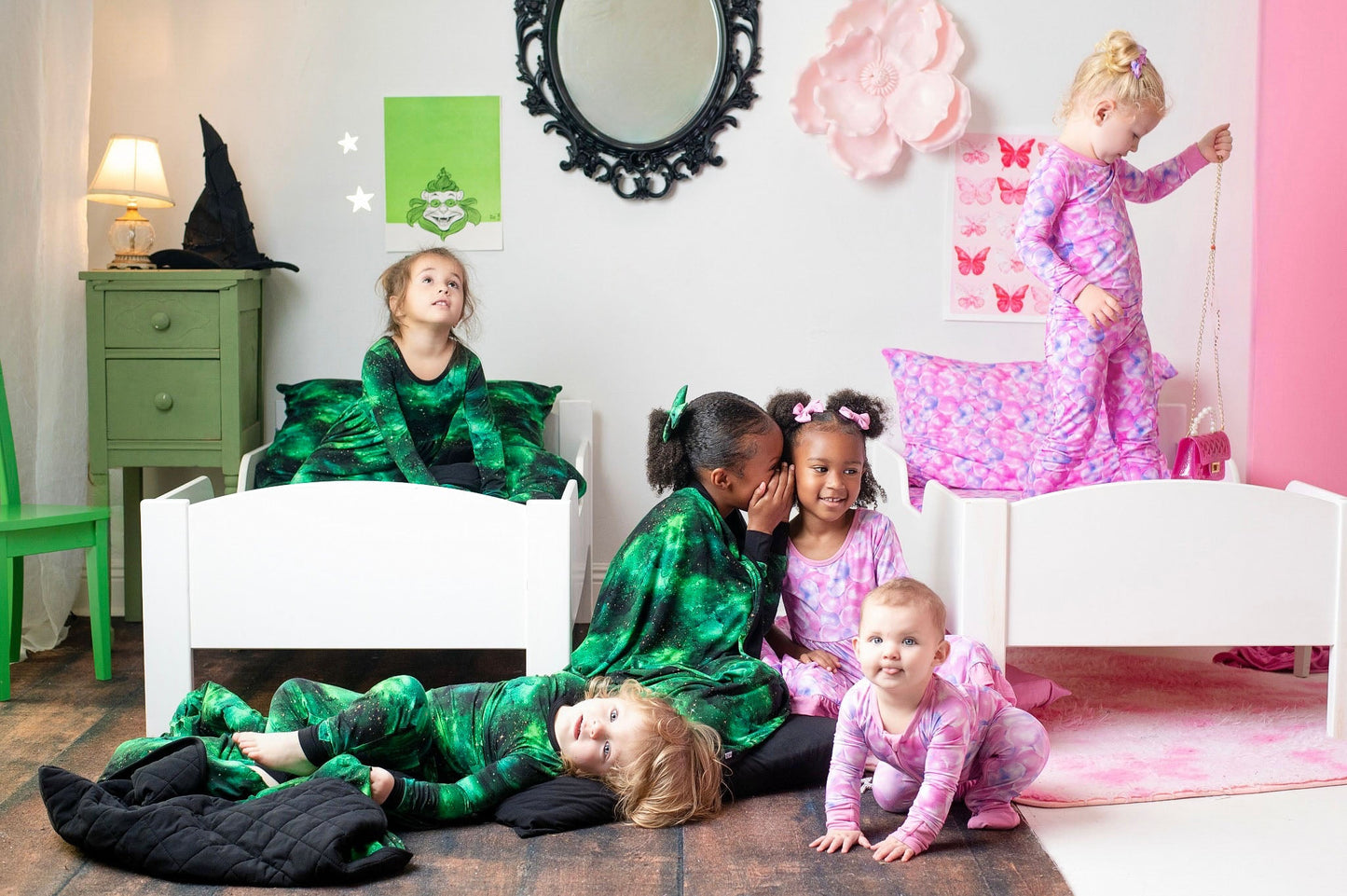 Wicked Cute | Bubbles | Bamboo Crib Sheet