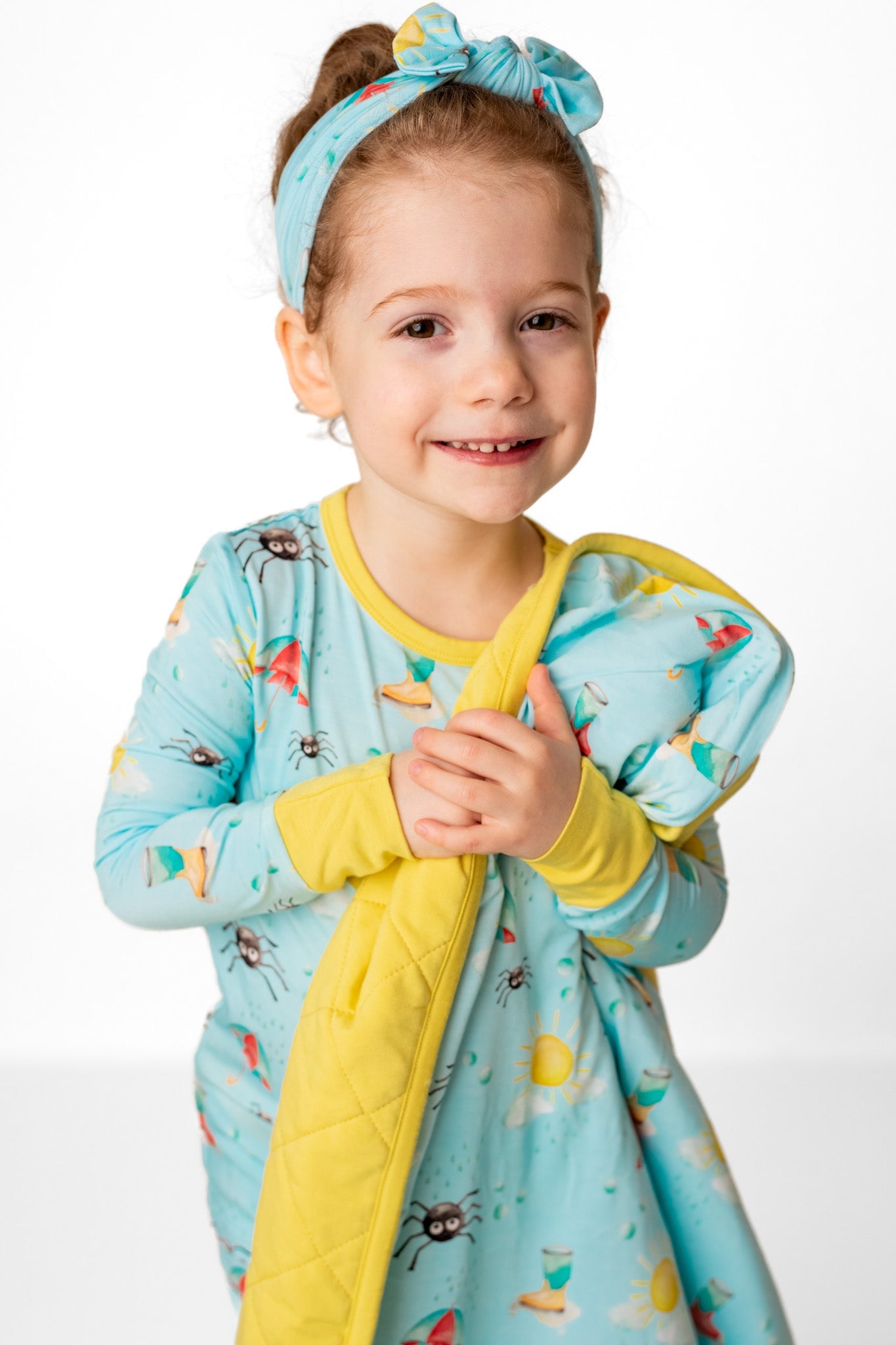 Spring Showers | Bamboo Headband Bow