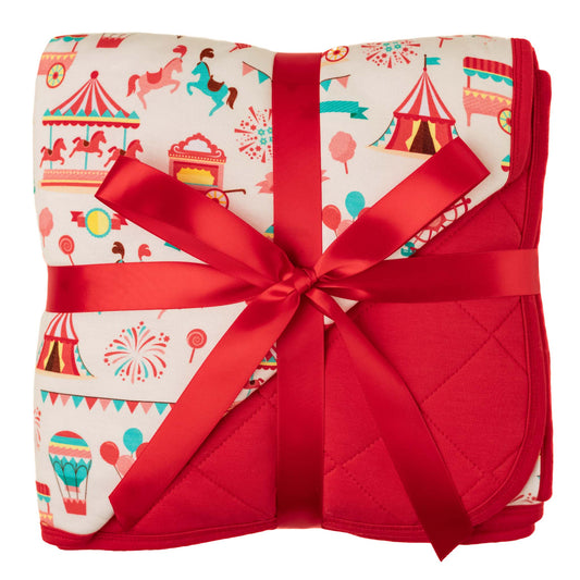 Classic Carnival | Bamboo Quilted Mini Baby Blanket