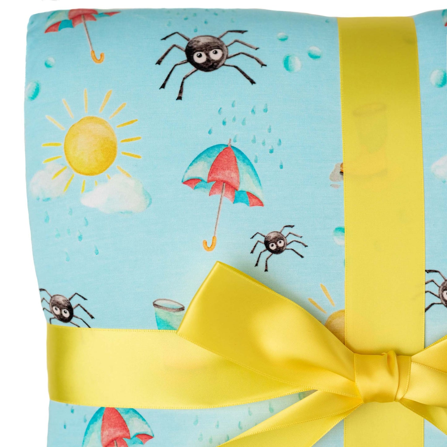 Spring Showers | Bamboo Quilted Toddler Blanket