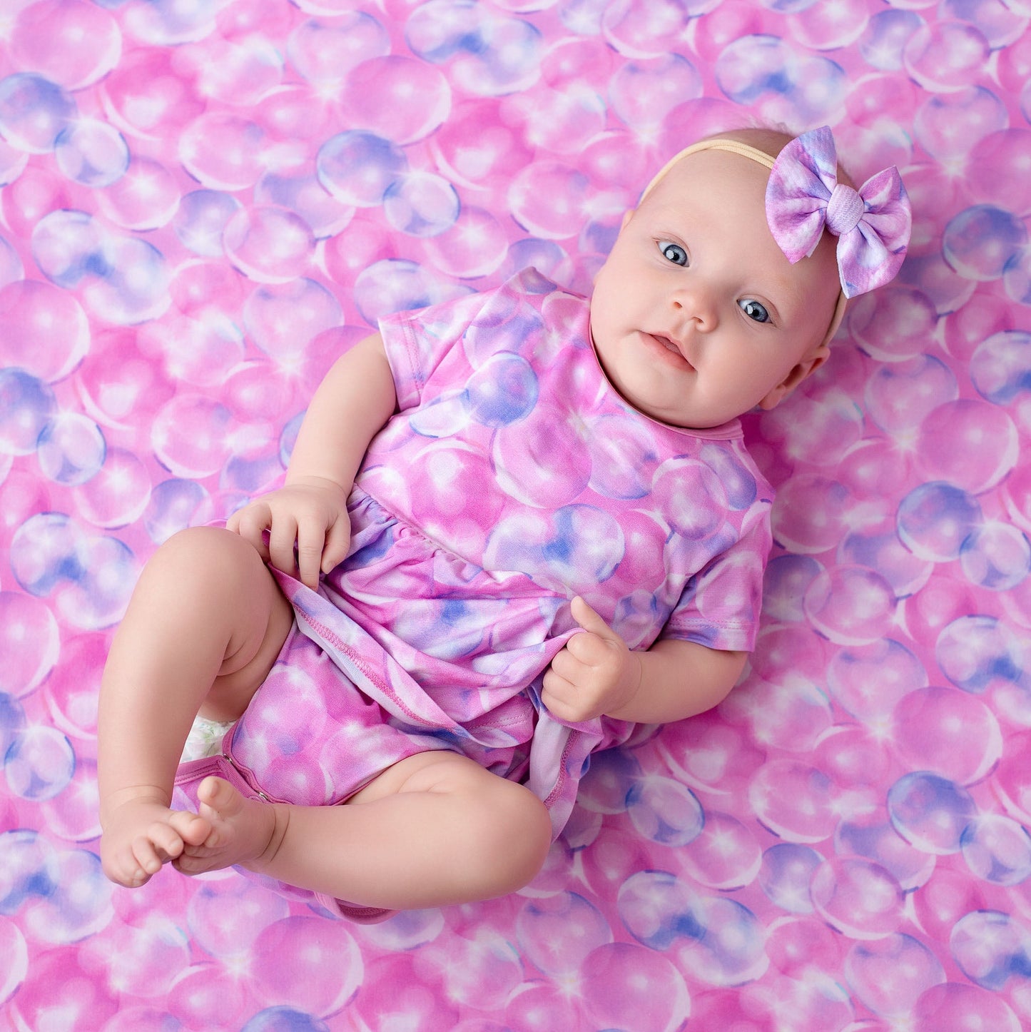 Wicked Cute | Bubbles | Bamboo Crib Sheet