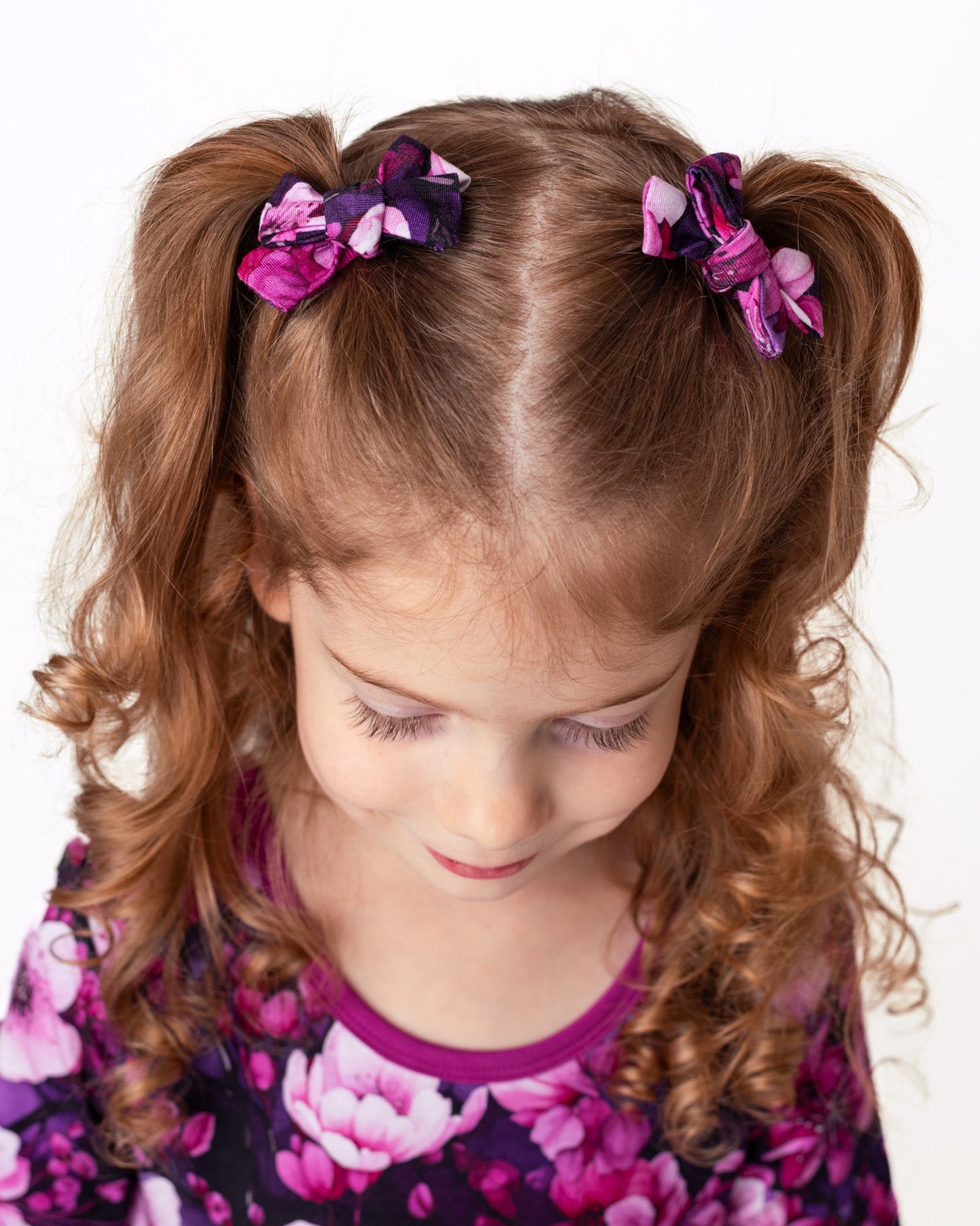 Cherry Blossoms | Pigtail Clip Bows (V2)