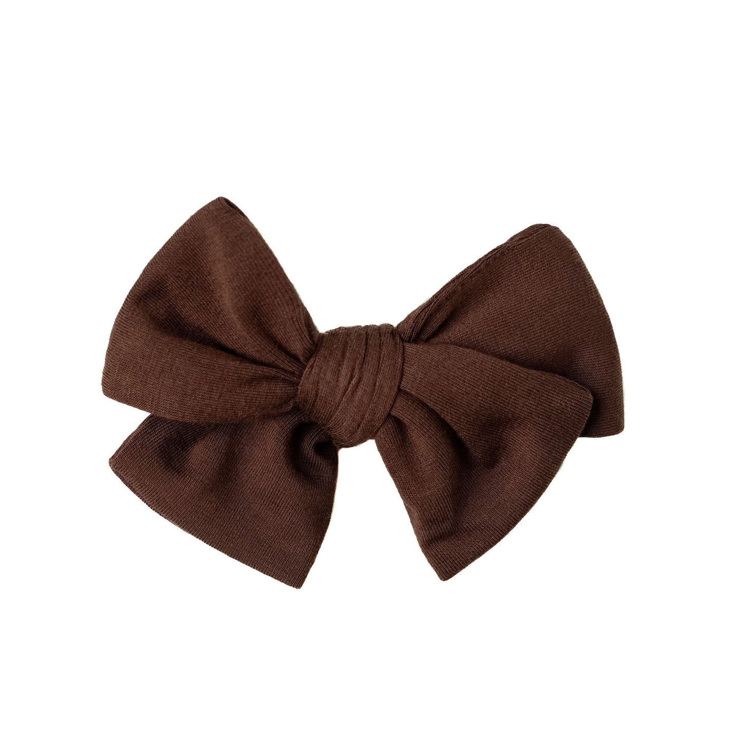 Christmas | Chocolate | Small Clip Bow (V2)