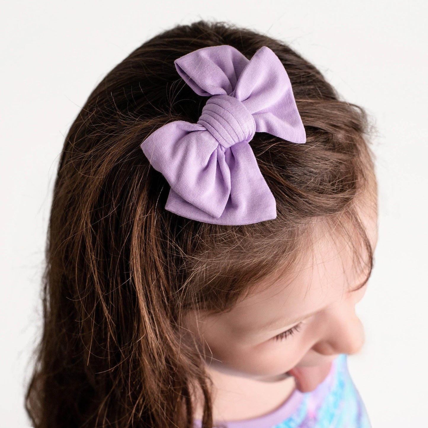 Lilac | Small Clip Bow (V2)