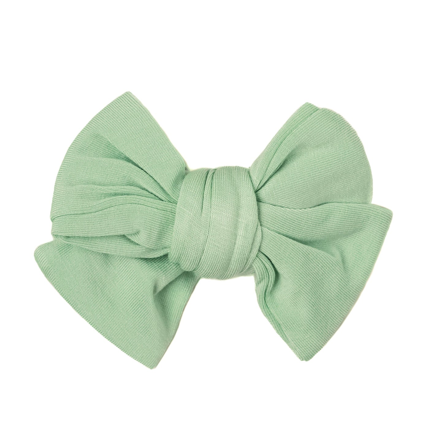 Jade | Toddler Bamboo Clip on Bow