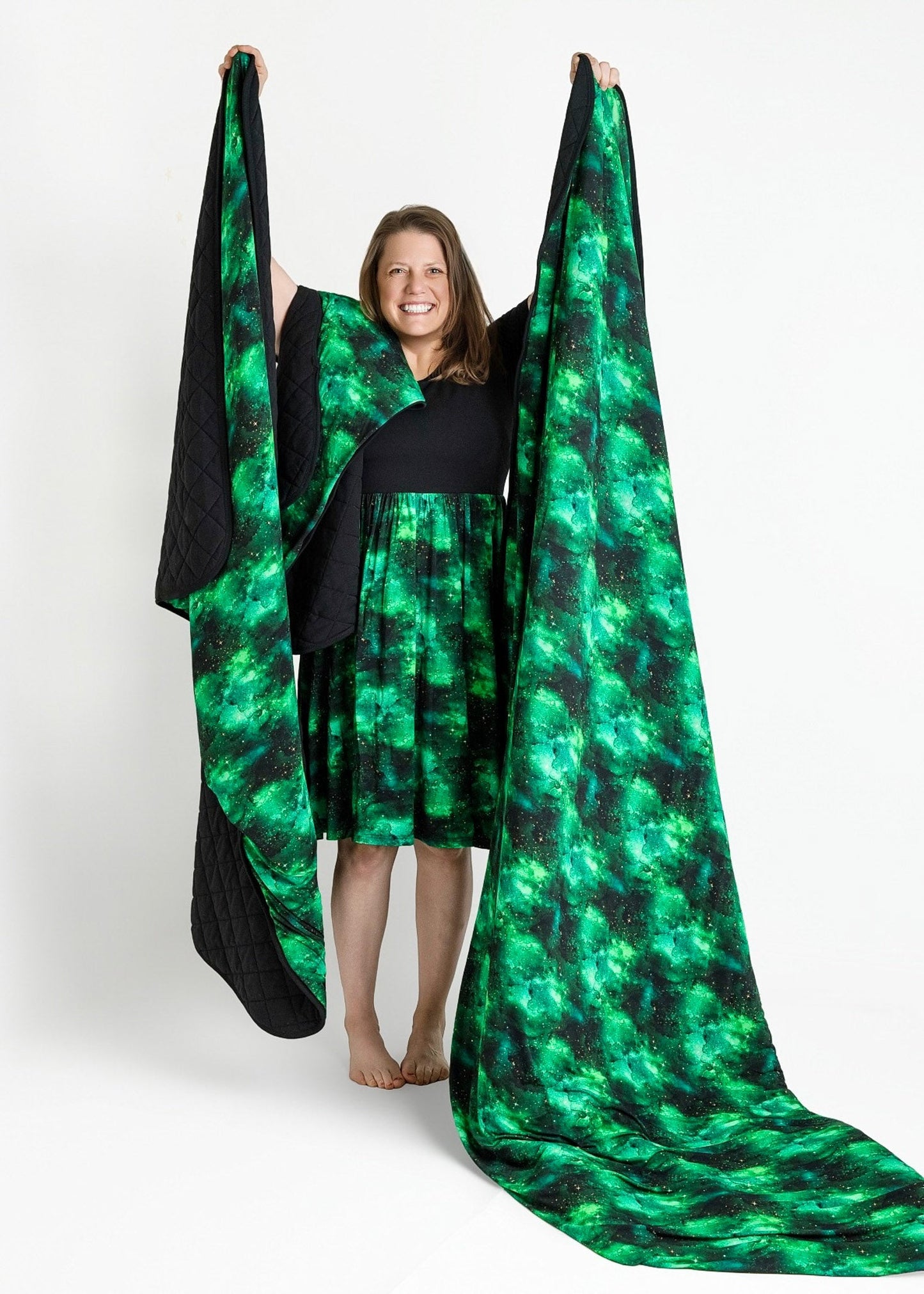 Wicked Cute | Green Galaxy Elixir | Women's Bamboo Dress