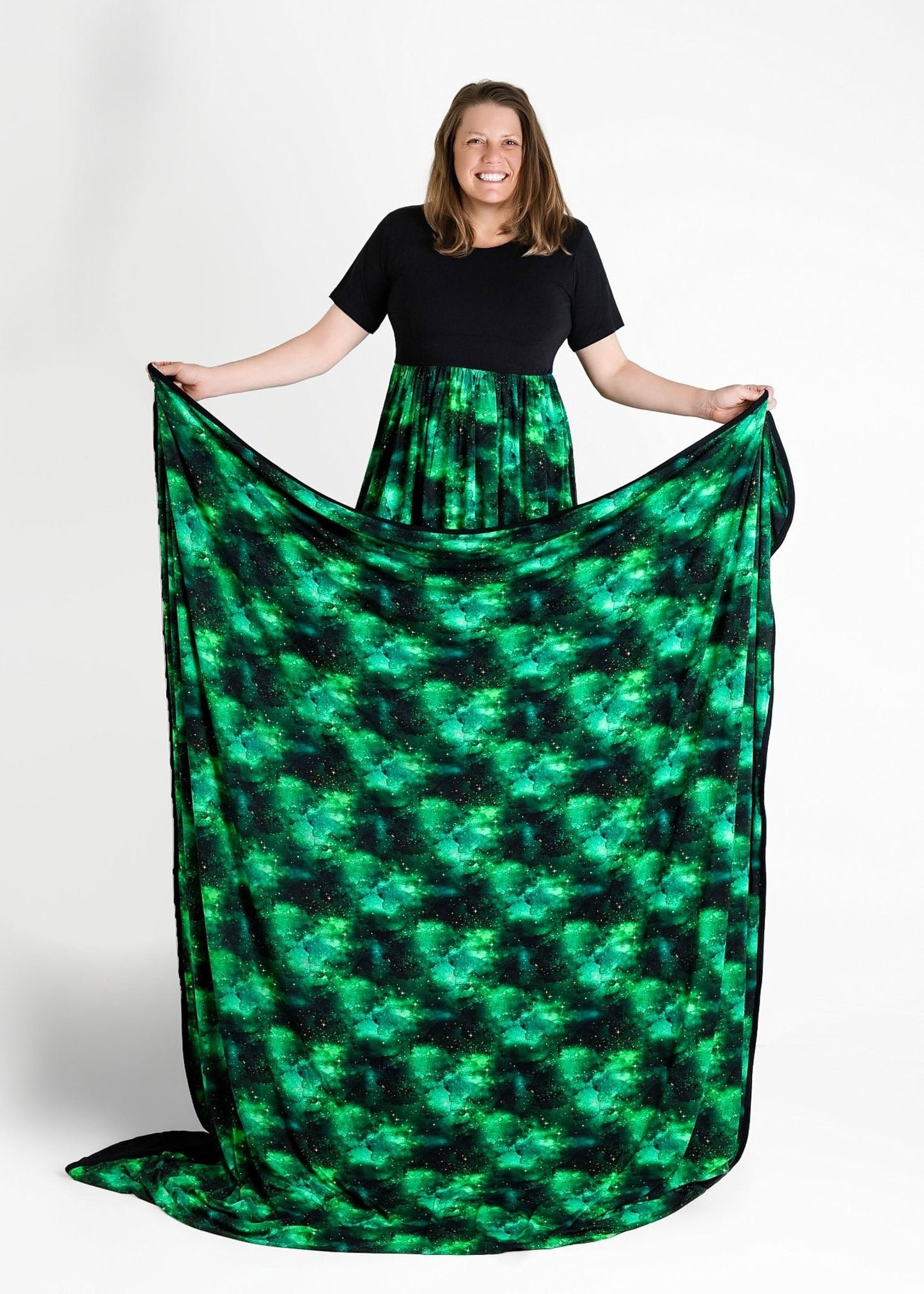 Wicked Cute | Green Galaxy Elixir | Women's Bamboo Dress