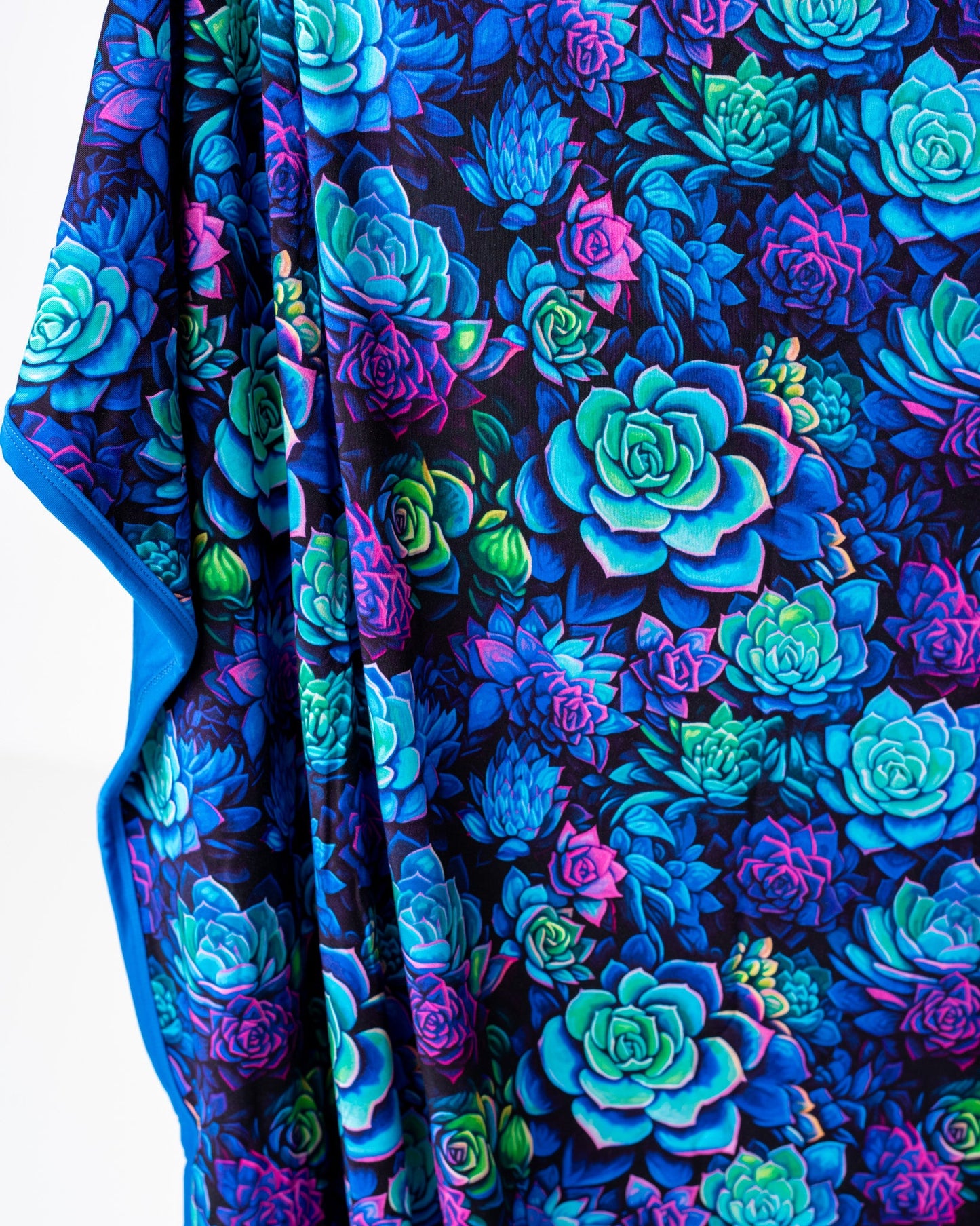 Electric Succulents | Bamboo Double Layer Toddler Blanket