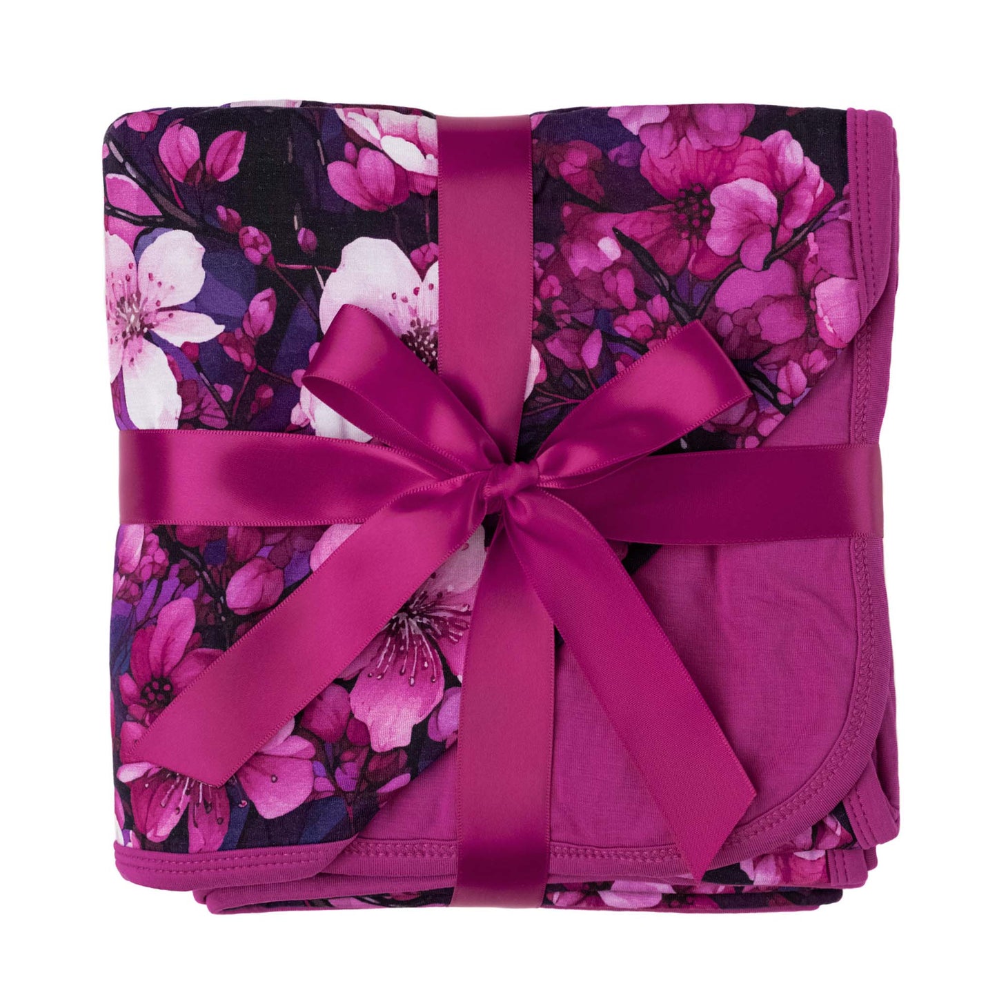 Cherry Blossoms | Bamboo Double Layer Toddler Blanket