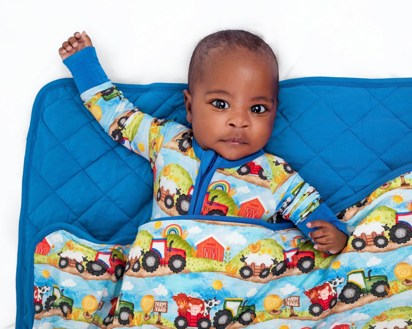 Farm Friends | Bamboo Zipper Pajamas