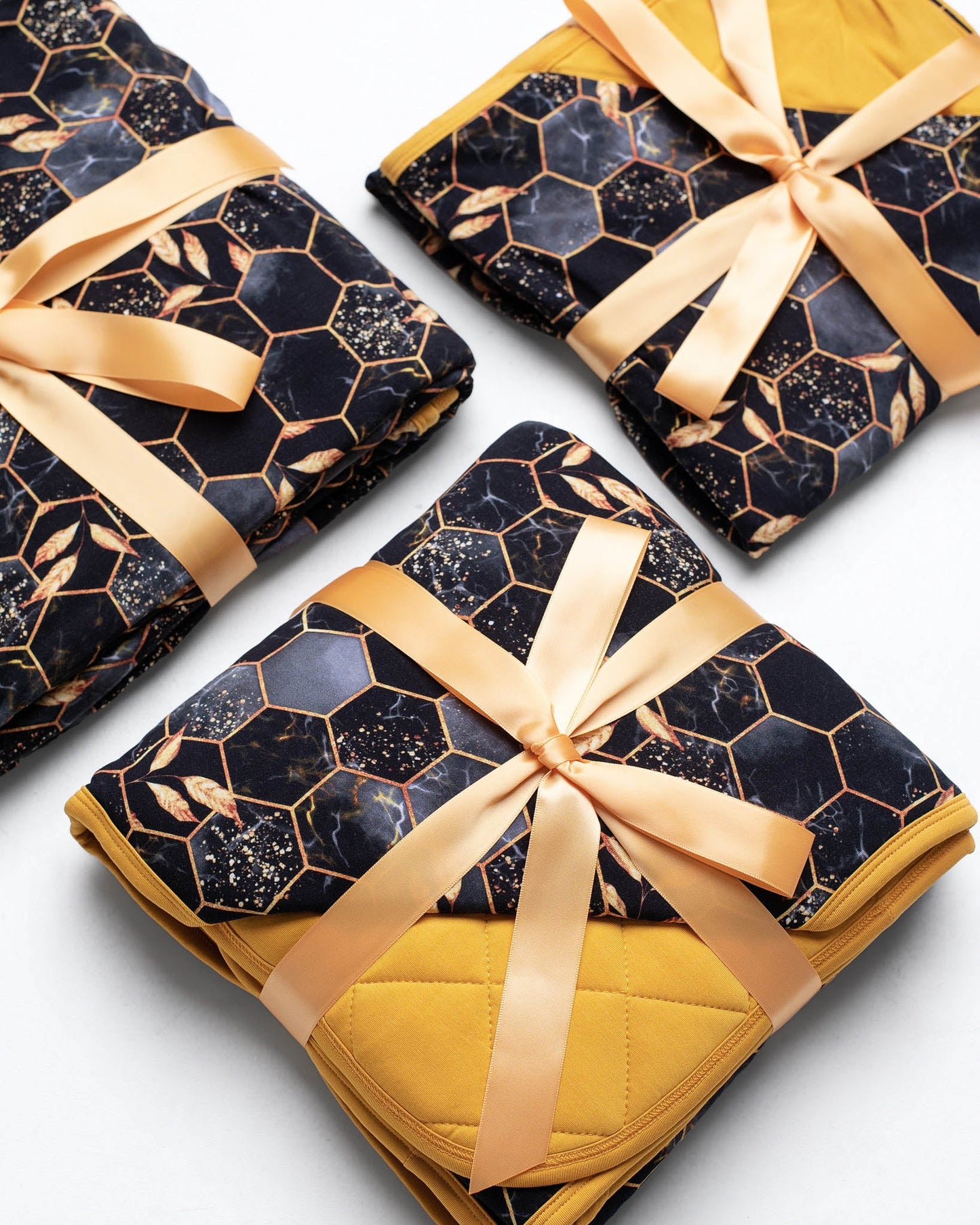 Midnight Honey | Double Layer Bamboo Toddler Blanket