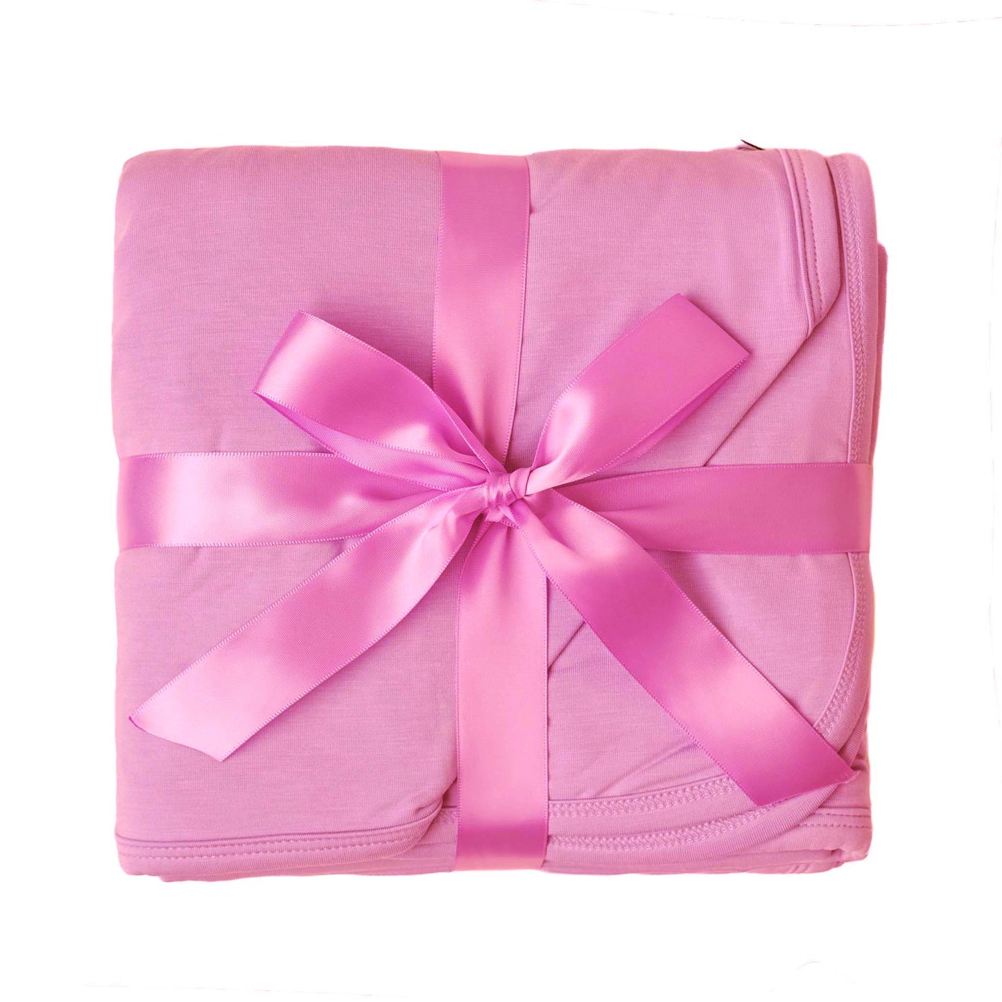 Wicked Cute | Bubble Gum Pink | Bamboo Double Layer Toddler Blanket