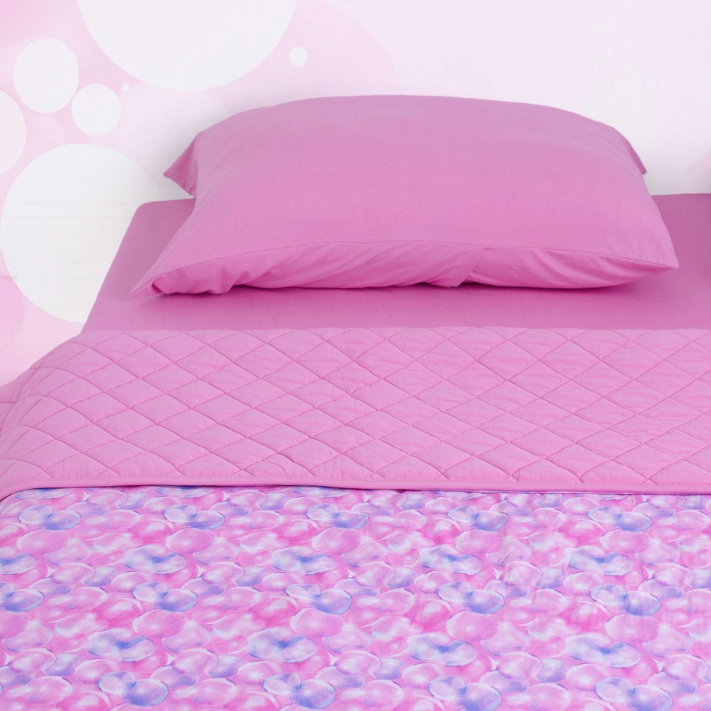 Wicked Cute | Bubble Gum Pink | Bamboo Crib Sheet