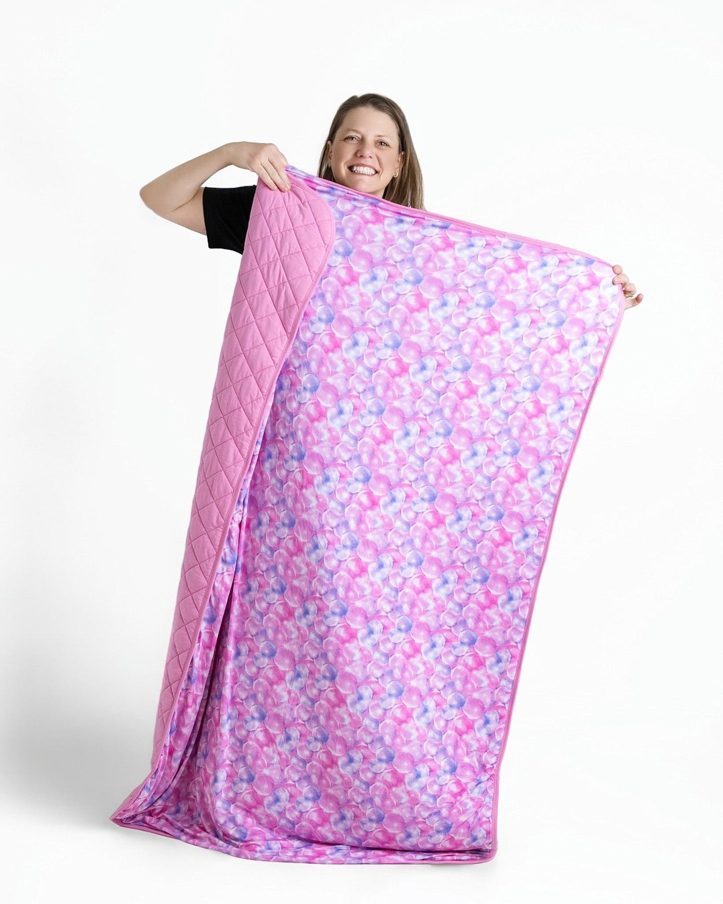 Wicked Cute | Bubbles | Bamboo Quilted Toddler Blanket