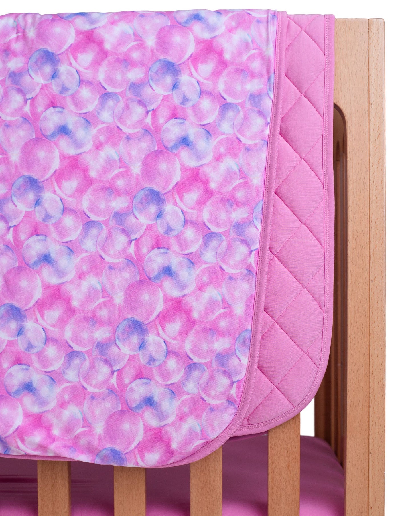 Wicked Cute | Bubble Gum Pink | Bamboo Crib Sheet