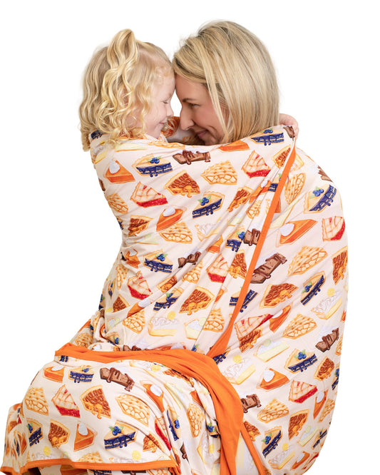 Slice of Pie | Bamboo Double Layer Adult Blanket