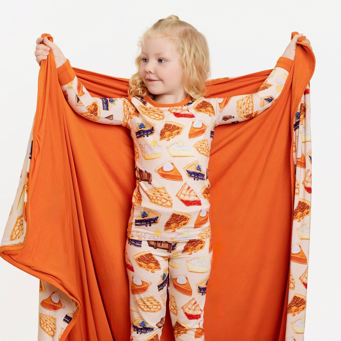 Slice of Pie | Bamboo Double Layer Toddler Blanket