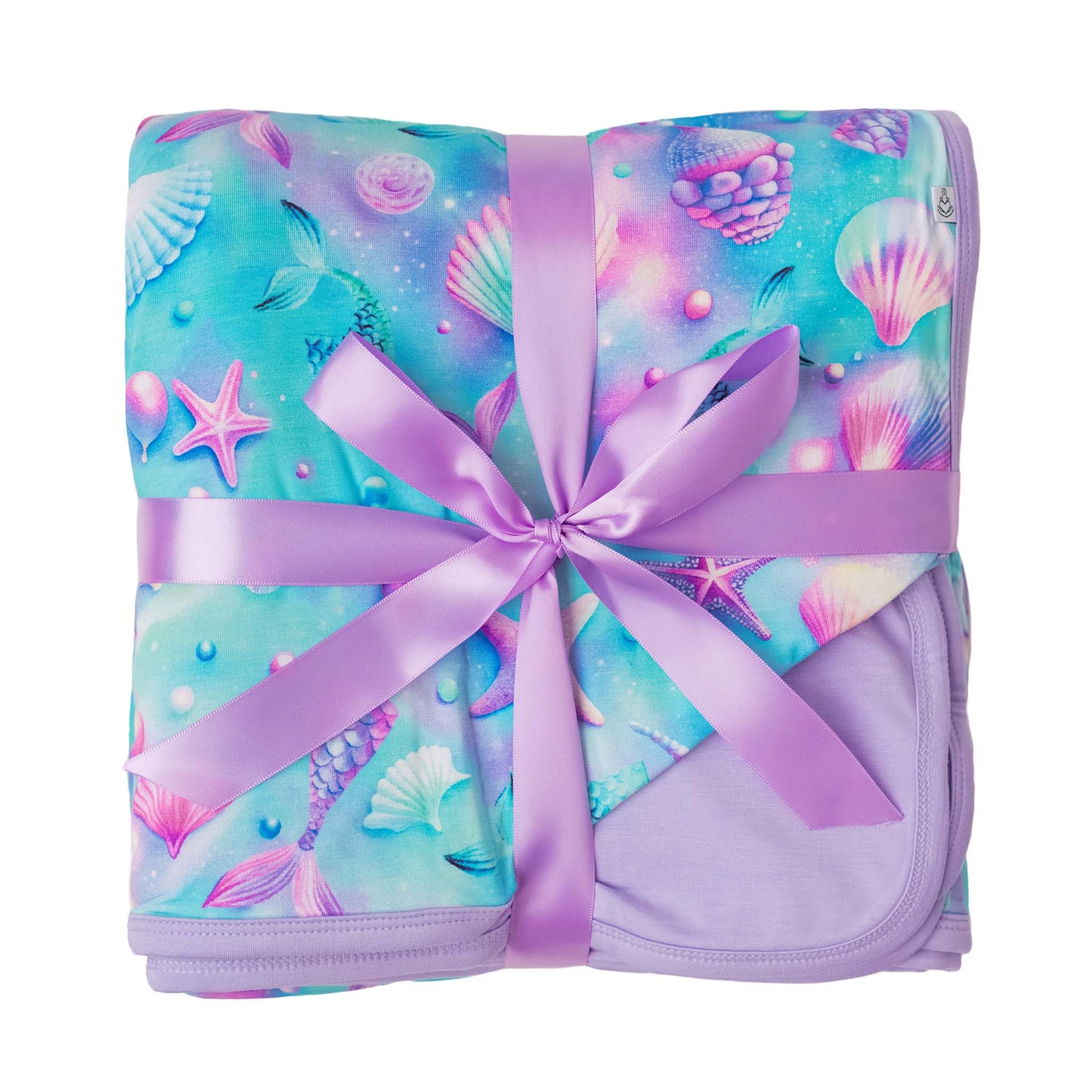 Magical Mermaid Shells | Double Layer Bamboo Adult Blanket