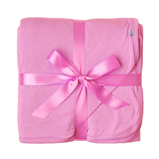 Wicked Cute | Bubble Gum Pink | Bamboo Double Layer Adult Blanket