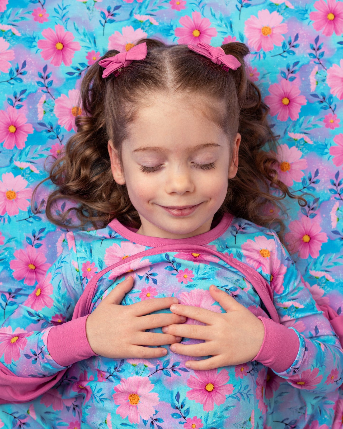 Dreamy Cosmos | Bamboo Twin Fitted Sheet & 2 Pillowcases