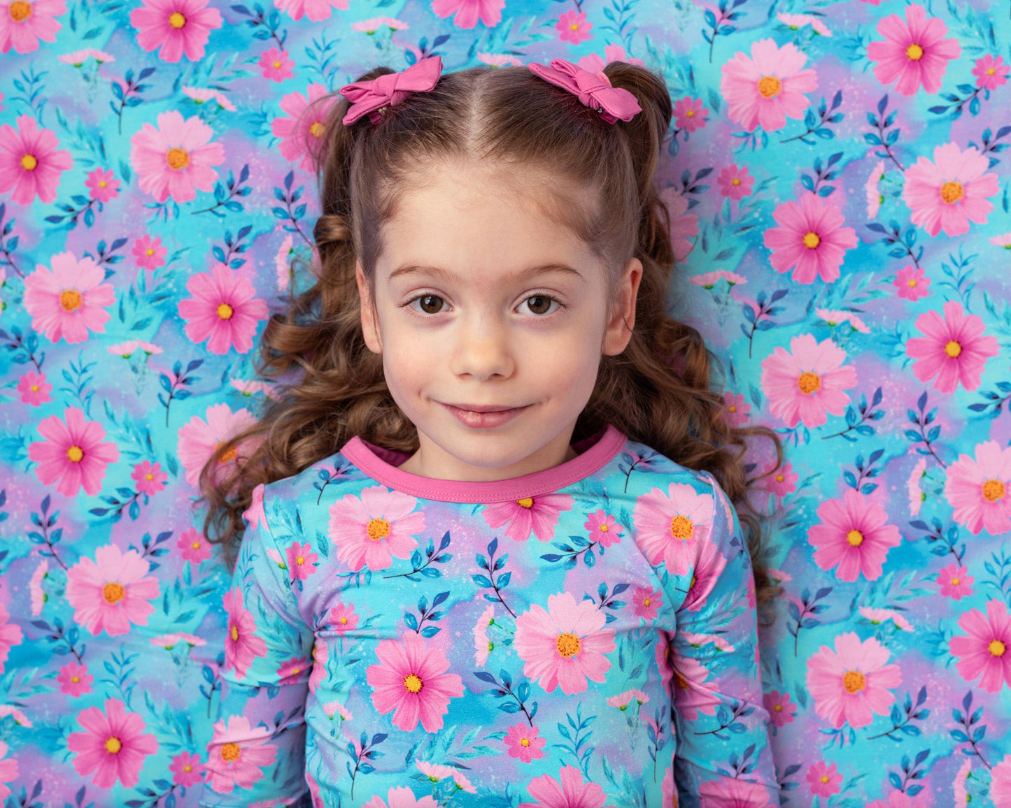 Dreamy Cosmos | Bamboo Twin Fitted Sheet & 2 Pillowcases