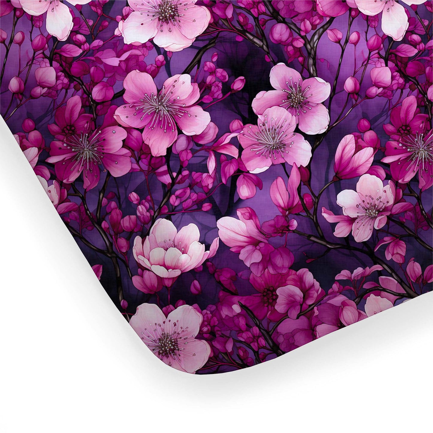 Cherry Blossoms | Bamboo Twin Fitted Sheet & 1 Pillowcase