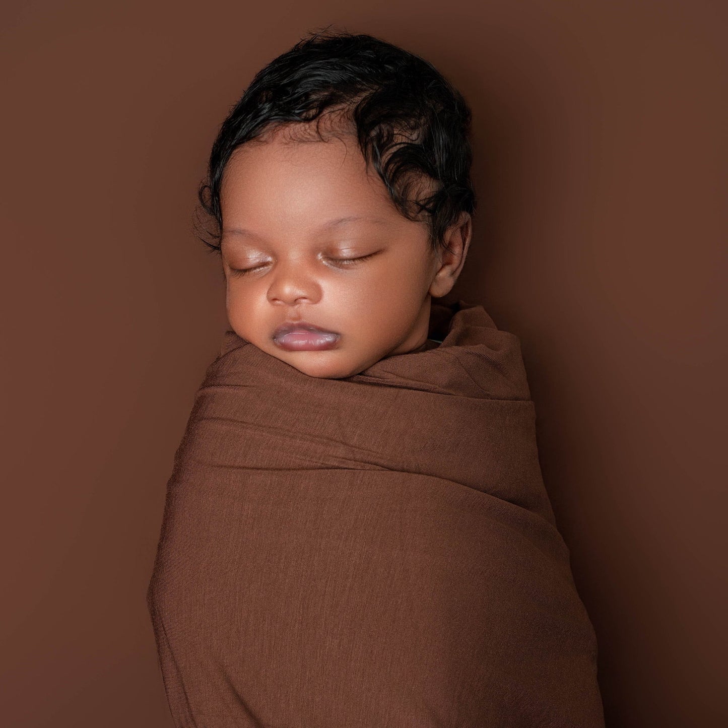 Christmas | Chocolate | Bamboo Swaddle Blanket