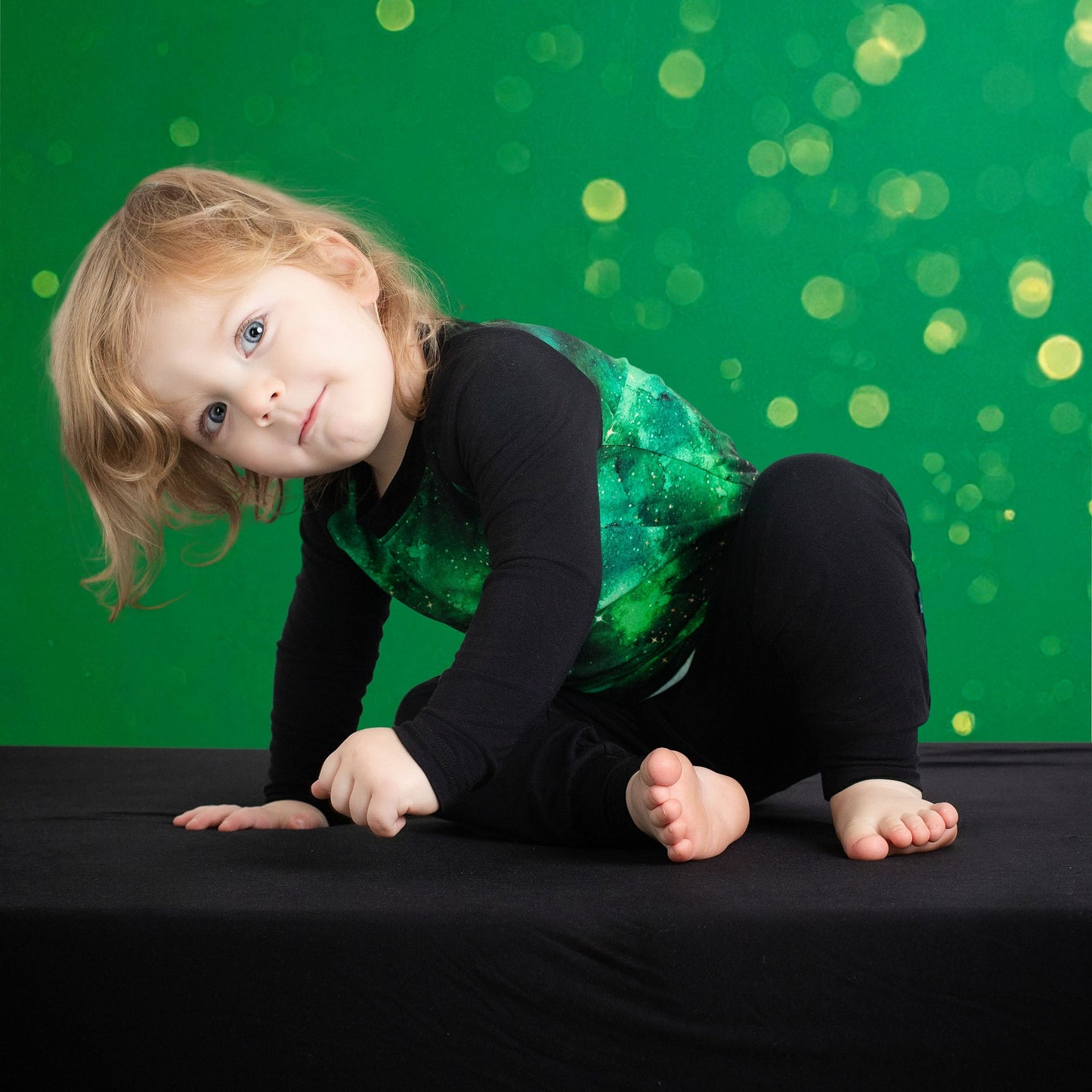 Black | Bamboo Crib Sheet