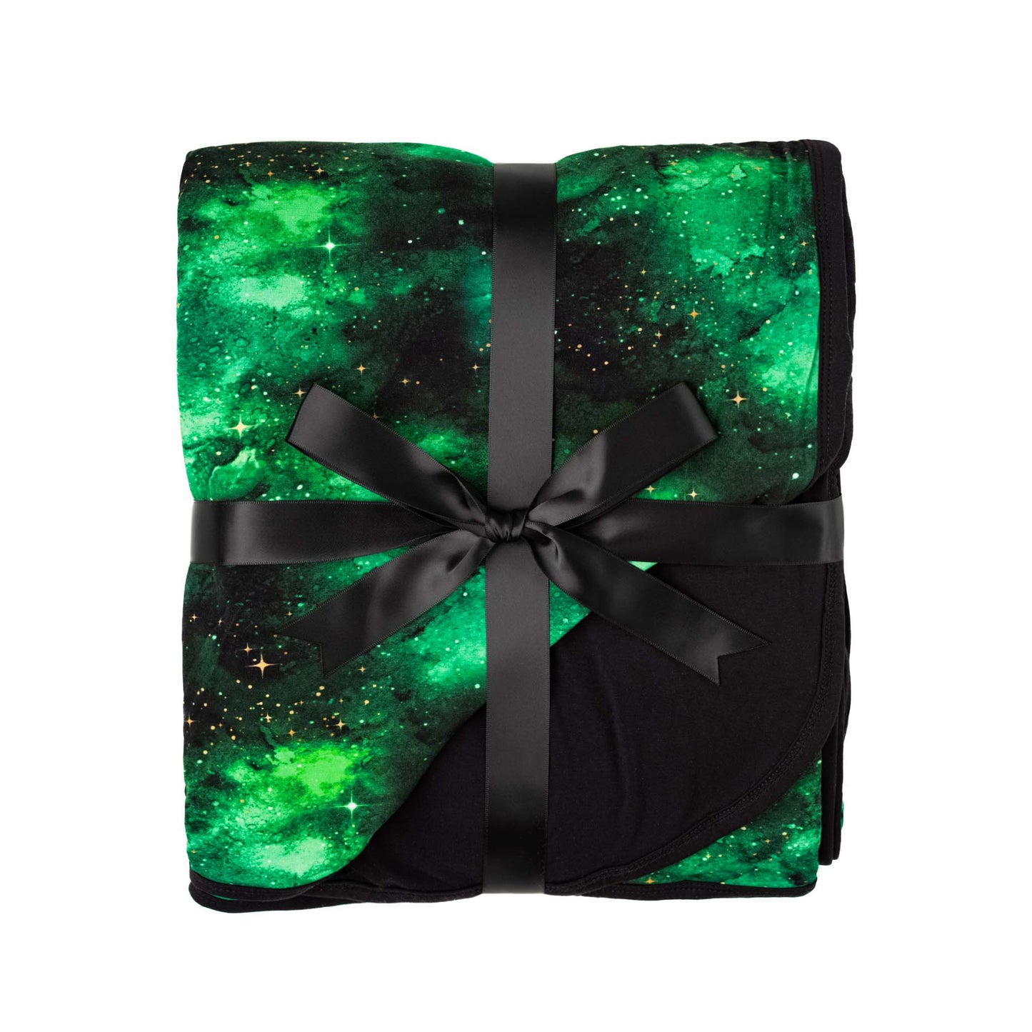 Wicked Cute | Green Galaxy Elixir | Bamboo Double Layer Adult Blanket