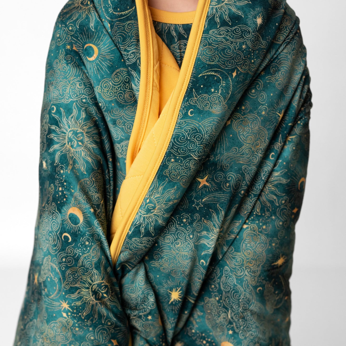 Dreamy Skies | Quilted Bamboo Toddler Blanket