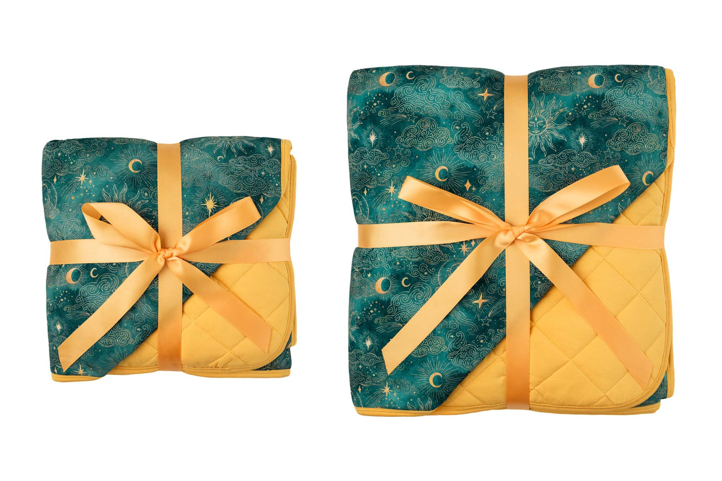 Dreamy Skies | Quilted Bamboo Toddler Blanket