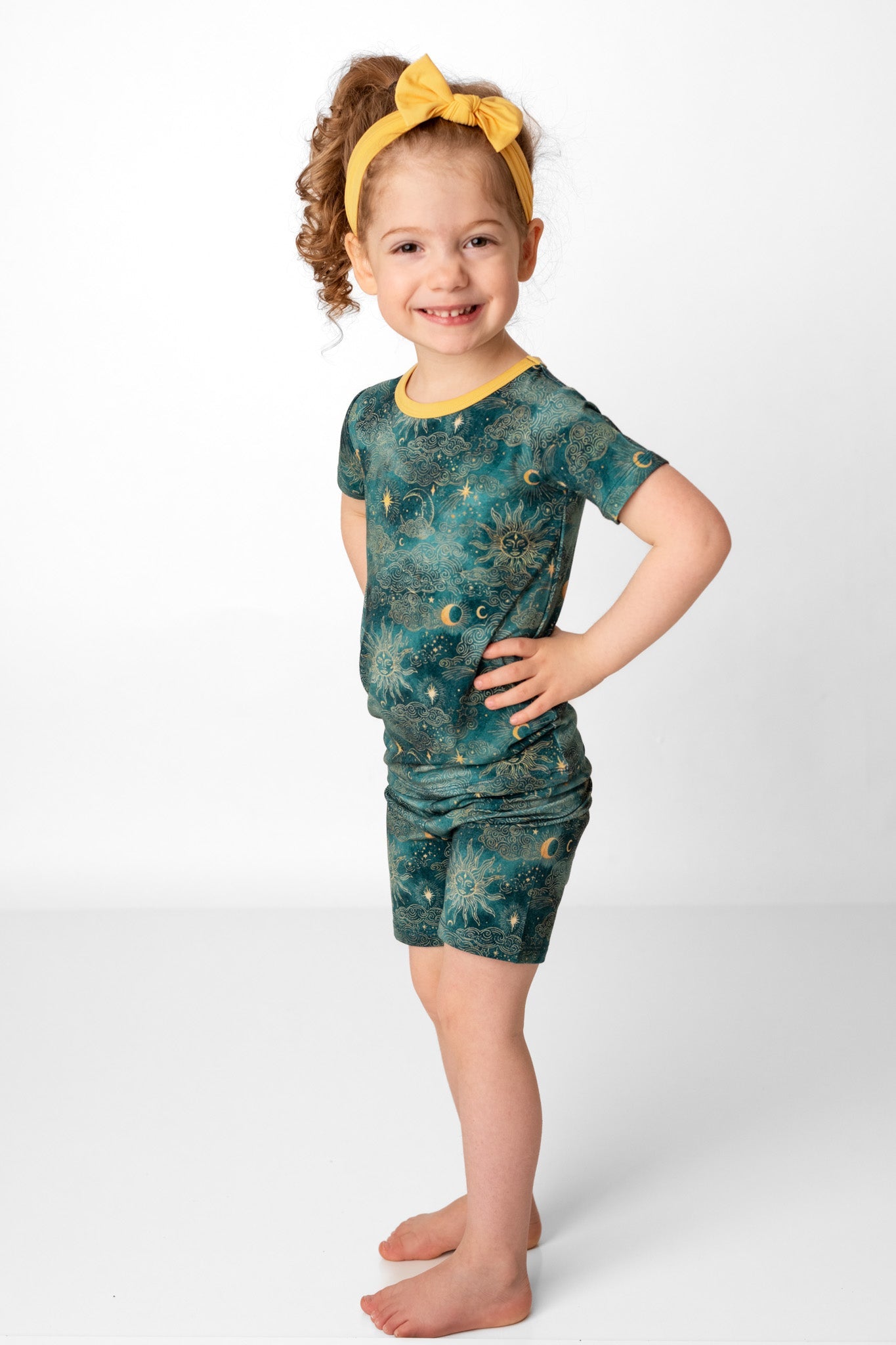 Dreamy Skies | Two-Piece Bamboo Short Sleeve Toddler & Kids Set
