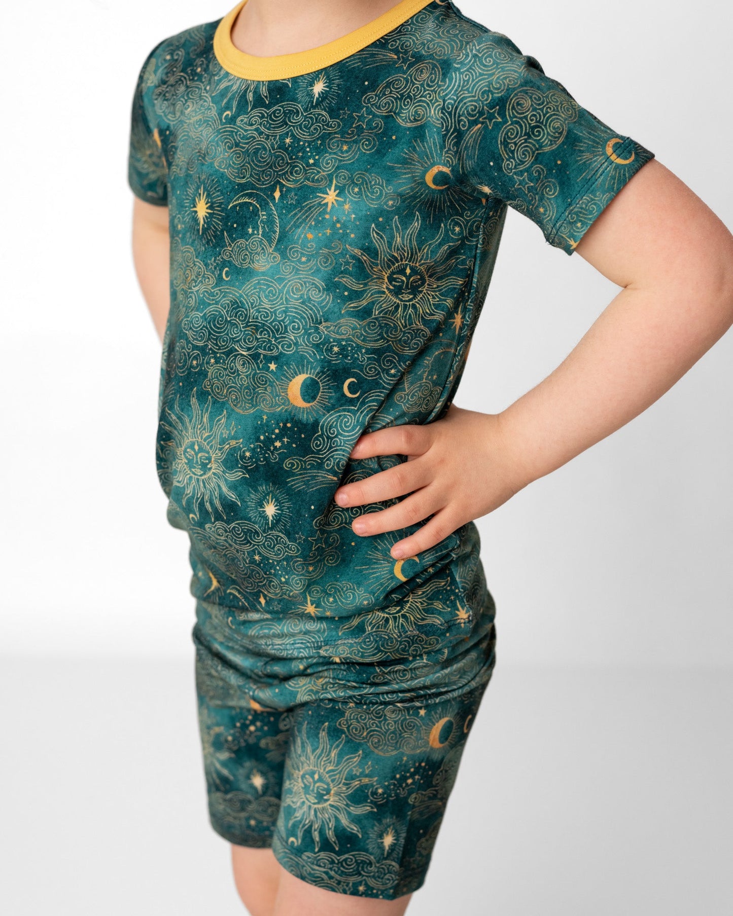 Dreamy Skies | Two-Piece Bamboo Short Sleeve Toddler & Kids Set