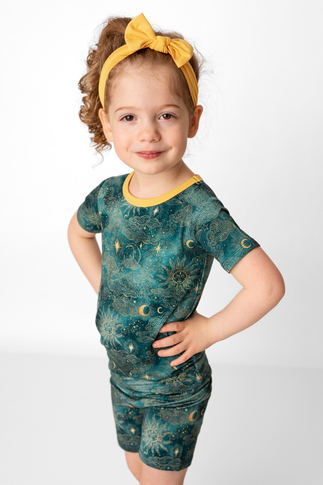 Dreamy Skies | Two-Piece Bamboo Short Sleeve Toddler & Kids Set
