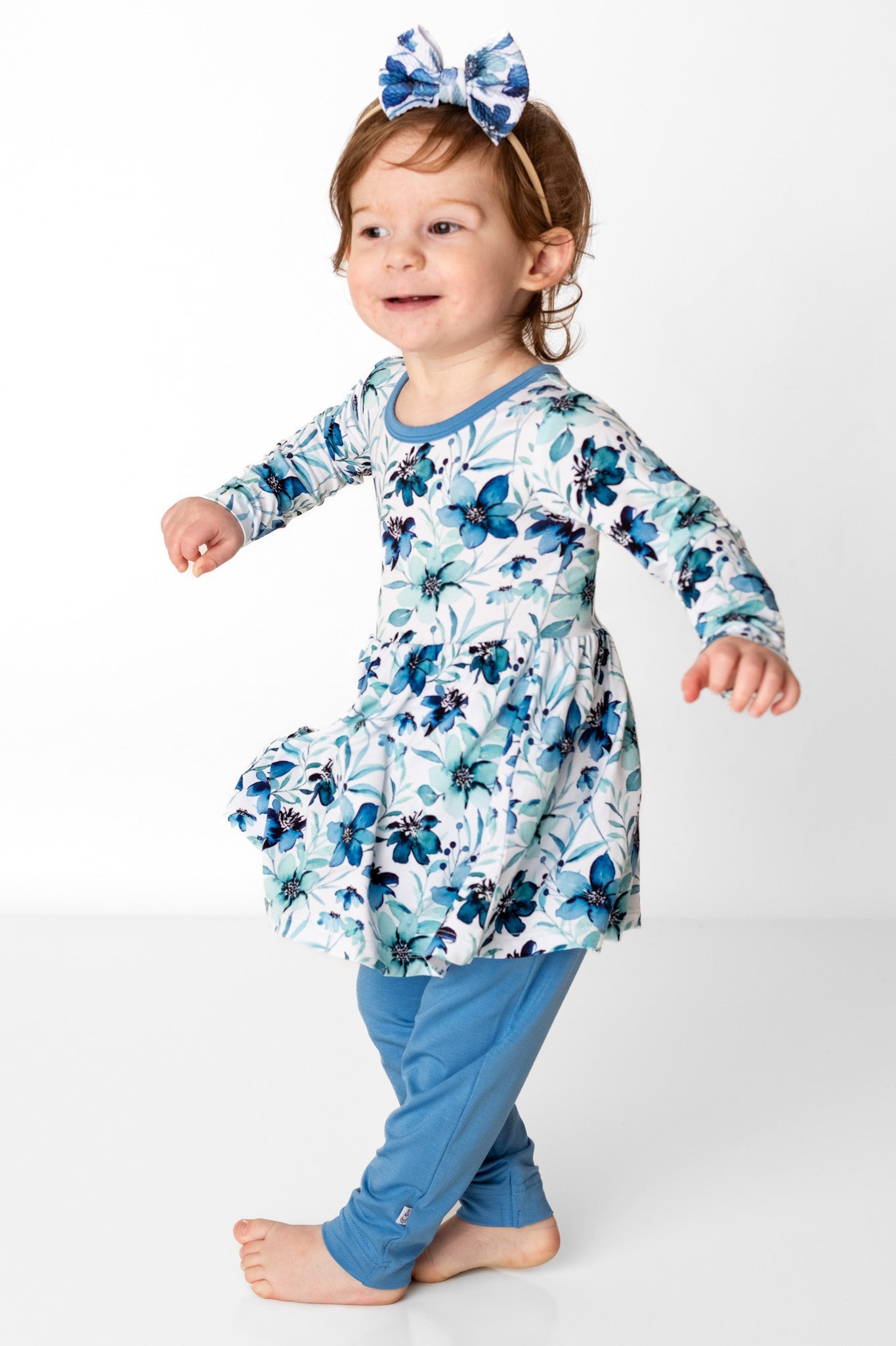 Steel Blue | Bamboo Baby, Toddler & Kids Pants