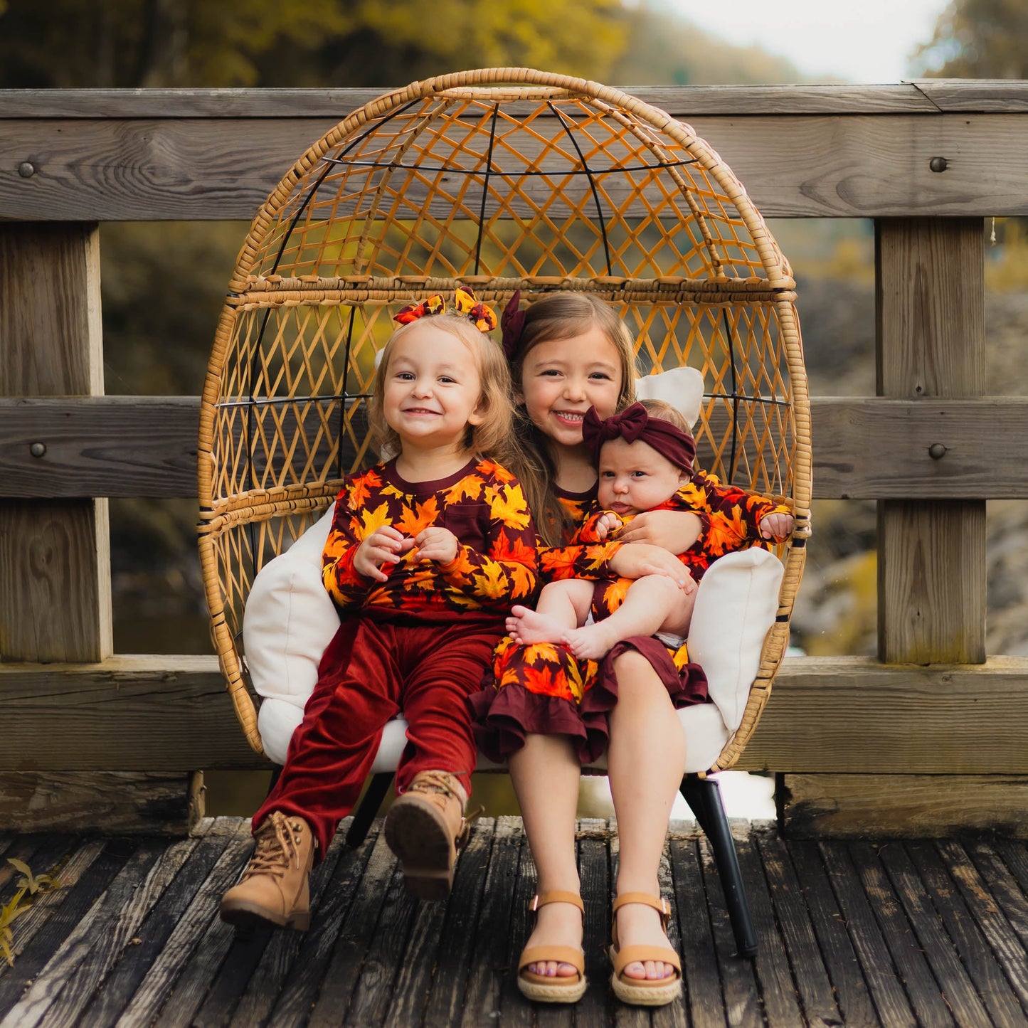 Ember | Bamboo Headband Bow